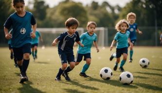 Altersgerechte Übungen für Kinder und Jugendliche im Fußball