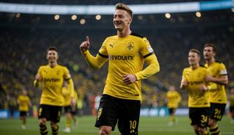 Dortmund feiert Reus mit Choreographie, Assist und Tor